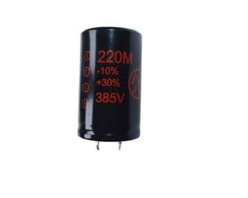 JJ Capacitor Can 220uf 385v