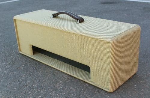 JTM45 Style Head cabinet - covered in real Tweed