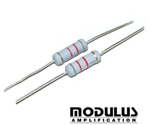 Panasonic ERX-2SJ1R0 1 Ohm 2W Metal Oxide Power Resistors – 2 Pcs, Axial Lead, ±5%