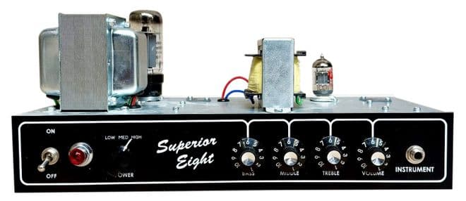Mini Superior Eight 8w Blackface Voiced Valve Amp kit - Single Ended
