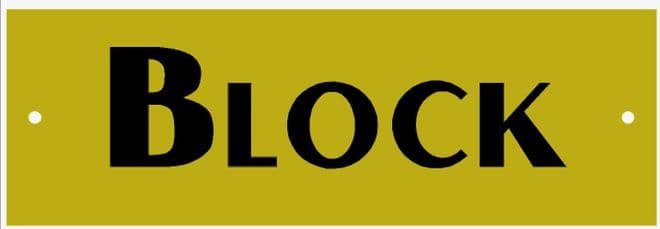 Plexi Block Logo