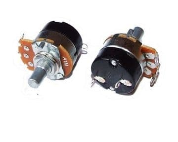 Potentiometer 1meg 1/4w audio taper with Switch for Tweed Champ