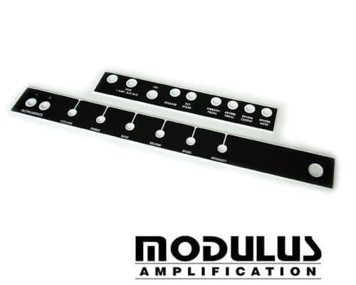 Princeton Reverb Faceplate Set - No Logo - Select Your Colour