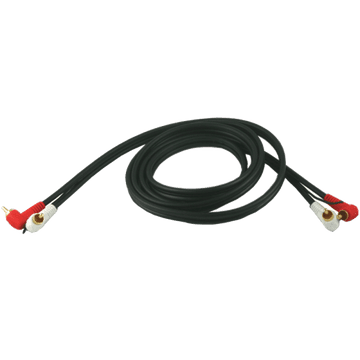 RCA Phono Cable Assembly 90 Degree fittings