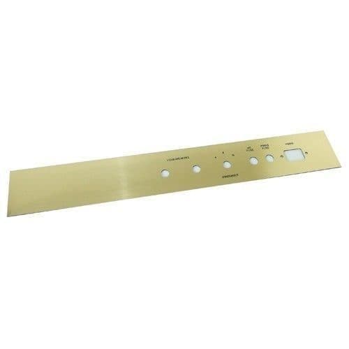 Rear faceplate for JCM800 small box chassis