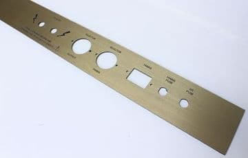 Rear faceplate for MODULUS 800 Style 100w chassis