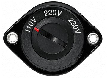Rotary Voltage switch 110v - 220v - 230v