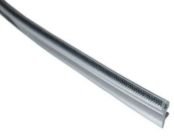 Silver tinsel wing piping - per foot