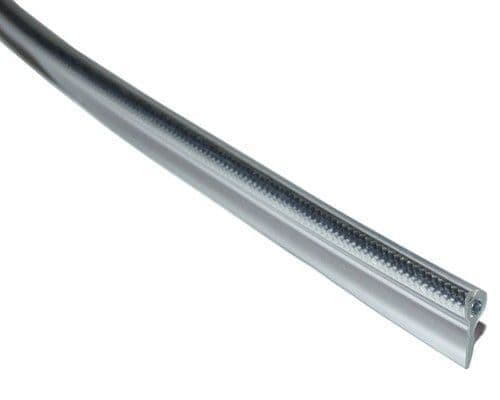 Silver tinsel wing piping - per foot