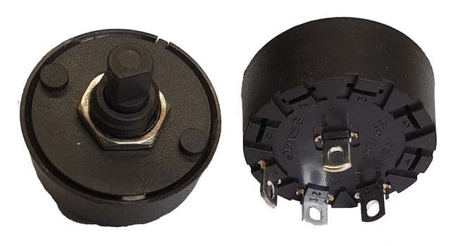 Soken Rotary Switch - 4A SP3T - For Impedance Switching