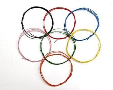 Solid Core Wire 1000v 26AWG - 10m Length - Choose Your Colour