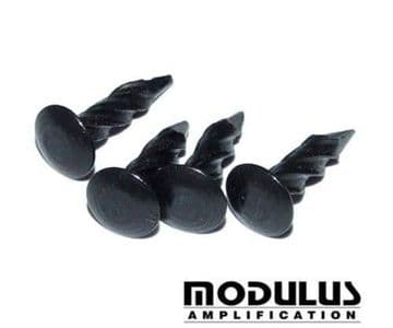 Stud nail - black - for metal corners - Single part