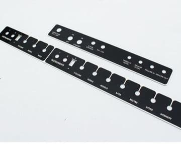 Super Reverb Faceplate Set - Blackface style - Select Your Colour
