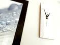 30cm Handpainted White Clock
