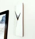 30cm Handpainted White Clock