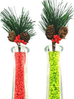 Christmas Bud Vase