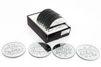 Christmas Coaster/Candle Plate (4 designs)