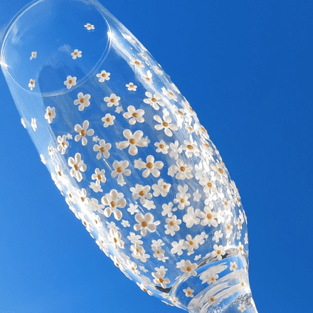 Gill's Champagne Prosecco Glass 'Daisy'