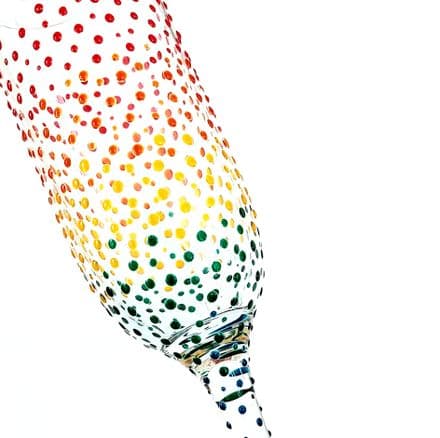 Gill's Champagne Prosecco Glass Multicoloured