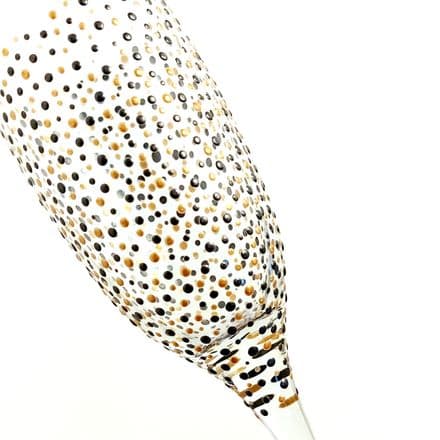 Gill's Champagne Prosecco Glass 'The Dot'