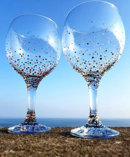 Gill's Christmas Gin Glasses