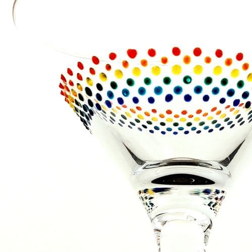 Gill's Cocktail Glass 'The Rainbow'