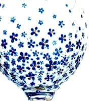 Gill's Gin Glass 'Forget-Me-Not