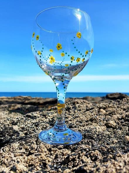 Gill's Gin Glass 'The Flower'