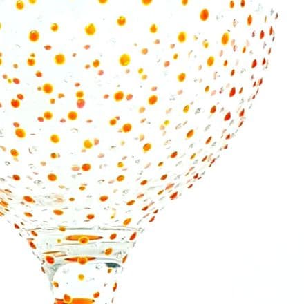 Gill's Gin Glass 'The Glitter Dot'