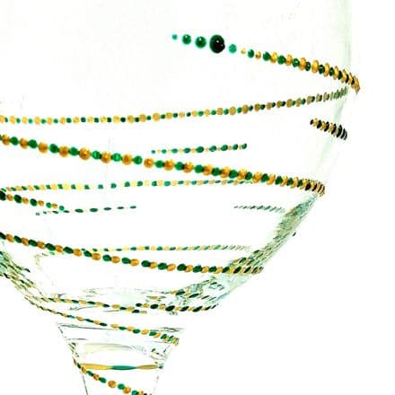 Gill's Gin Glass 'The Spiral'