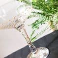 Gill's Handpainted Champagne Coupe Glass
