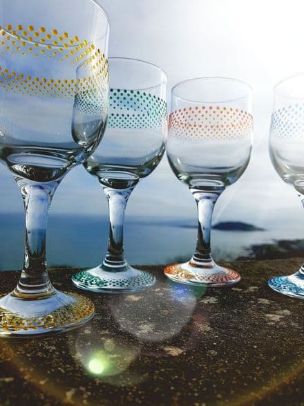 Gill's Wine Glass 'The Ring'