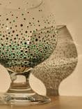 Hand Painted Brandy Glass Cognac Snifter