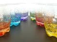 Hand Painted Colourful Glass Tumblers