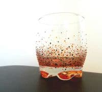 Hand Painted Colourful Glass Tumblers