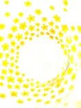 Hand Painted Glass Tumbler 'Buttercup'