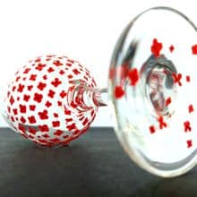 Hand Painted Glassware - Wine Glasses