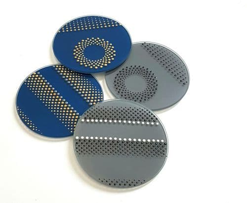 Handpainted Coasters, Round