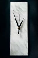 White Marble Wall Clock 30cm
