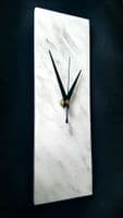 White Marble Wall Clock 30cm