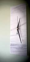 White Marble Wall Clock 30cm