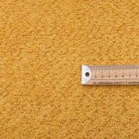 Boucle Chenille Upholstery Fabric Mustard Yellow