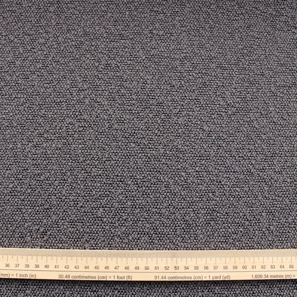 Boucle Upholstery Fabric Dark Grey