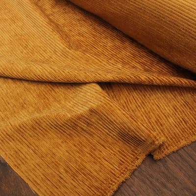 Corduroy Upholstery Fabric Turmeric Yellow