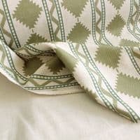 Double Width Cotton Polyester Fabric Nomadic Stripes