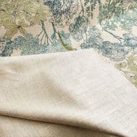 Double Width Viscose Linen Fabric - Botanical Canopy