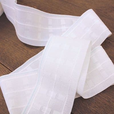 Fire Retardant Curtain Heading Tape 3-Pocket Pencil Pleat  (3 Inch)