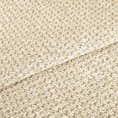 Fire Retardant Recycled Polyester Textured Bouclé Upholstery Fabric  Aurora Natural