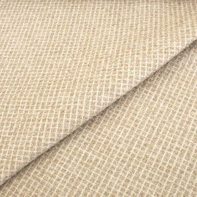 Fire Retardant Recycled Polyester Upholstery Fabric - Bravo Natural