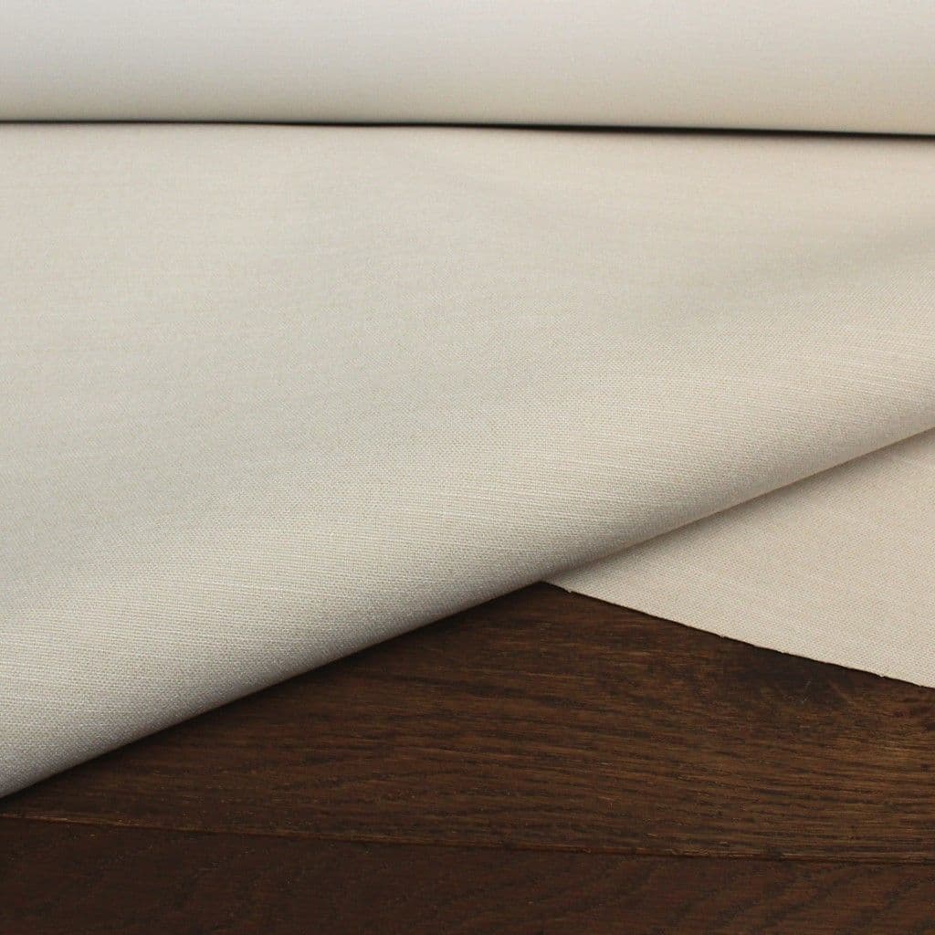 Fire Retardant Recycled Polyester Upholstery Fabric Cream
